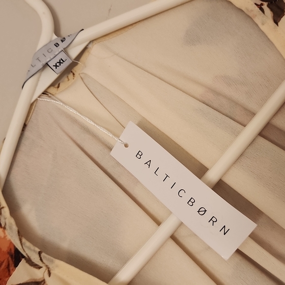 Long Sleeve Baltic Born Fall Floral Dress - Picture 3 of 4